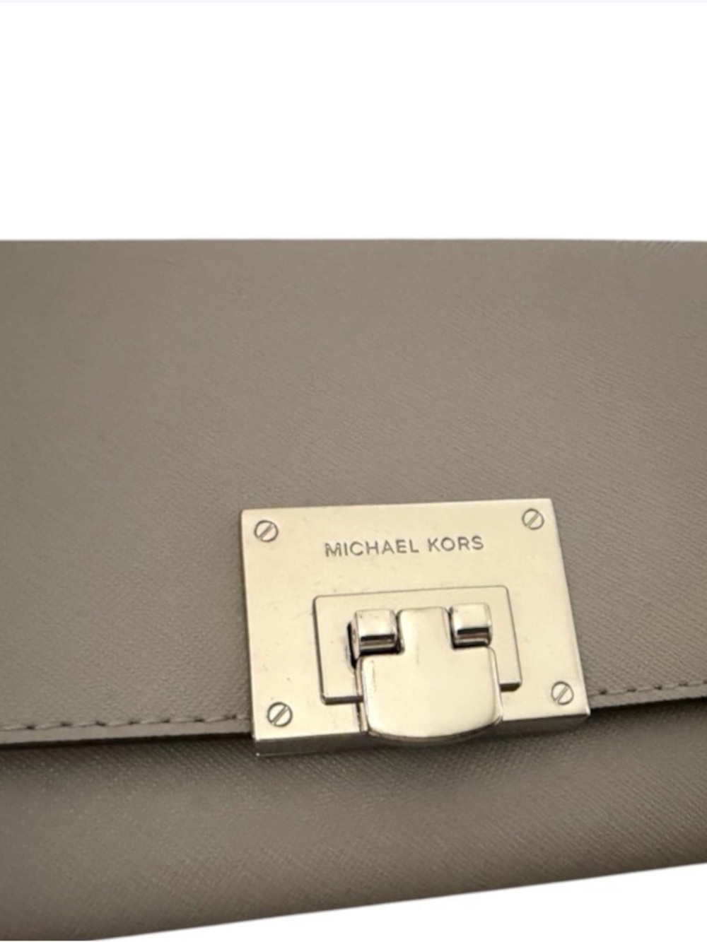 Michael Kors wallet with Silver Turn-Lock
